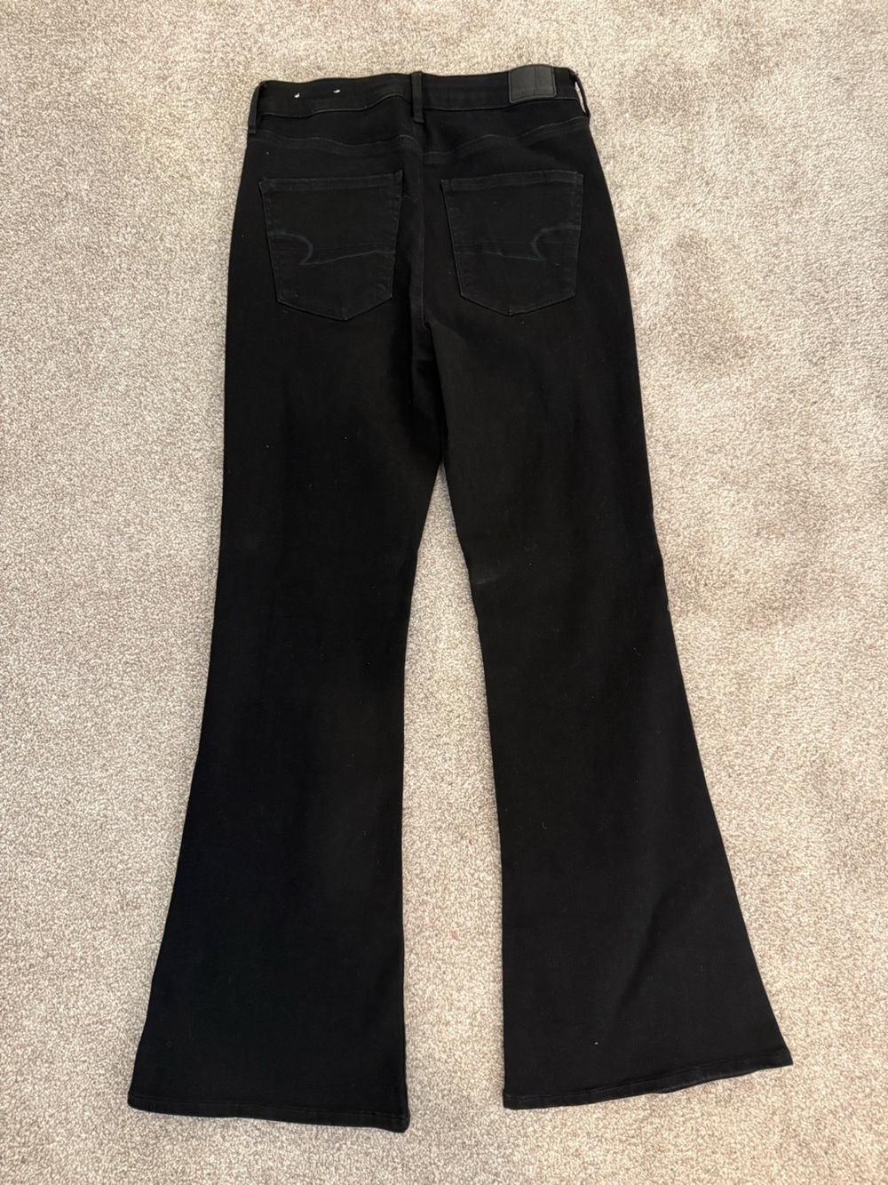 American Eagle Outfitters Black Flare Jeans